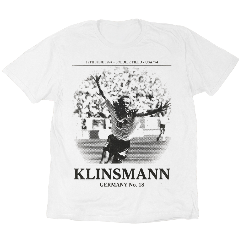 Vintage Celebration Jürgen Klinsmann 1994 T-Shirt - White