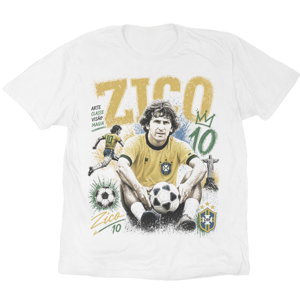 Zico 10 T-Shirt - White