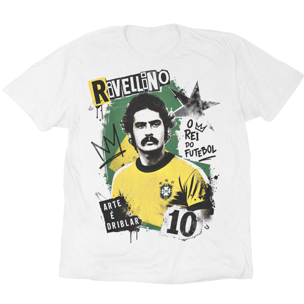 Rivellino Arte E Driblar T-Shirt - White