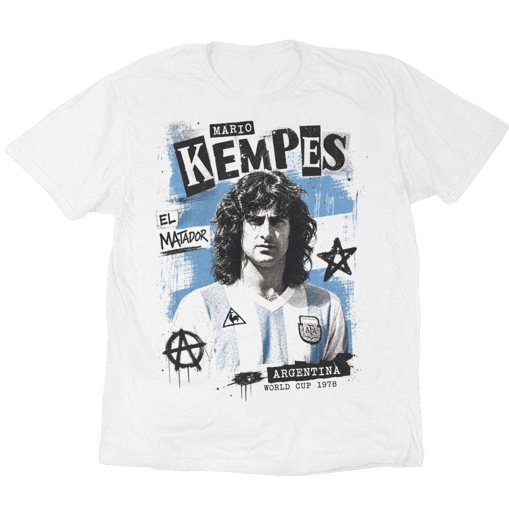 Mario Kempes 1978 T-Shirt - White