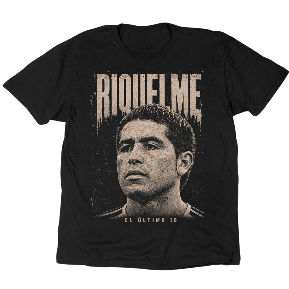 Etched Icons Riquelme T-Shirt