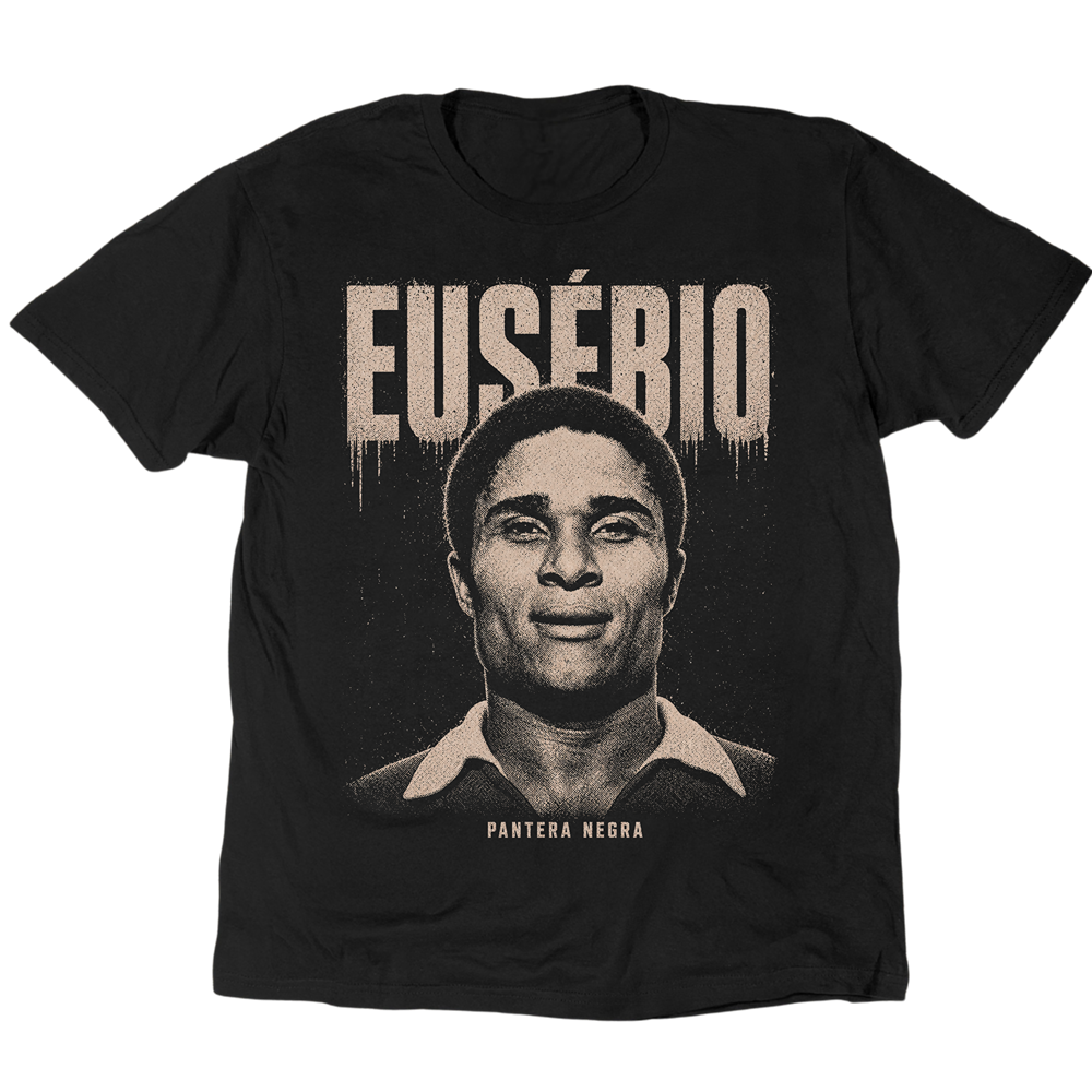 Etched Icons Eusébio T-Shirt