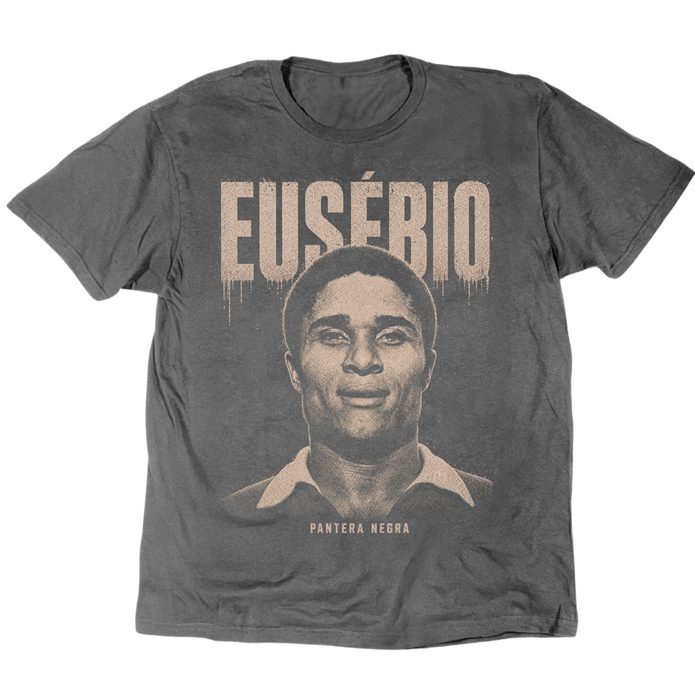 Etched Icons Eusébio T-Shirt