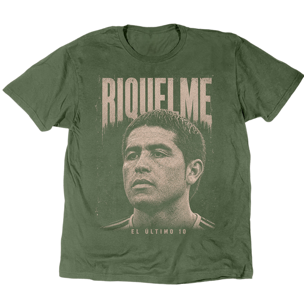 Etched Icons Riquelme T-Shirt