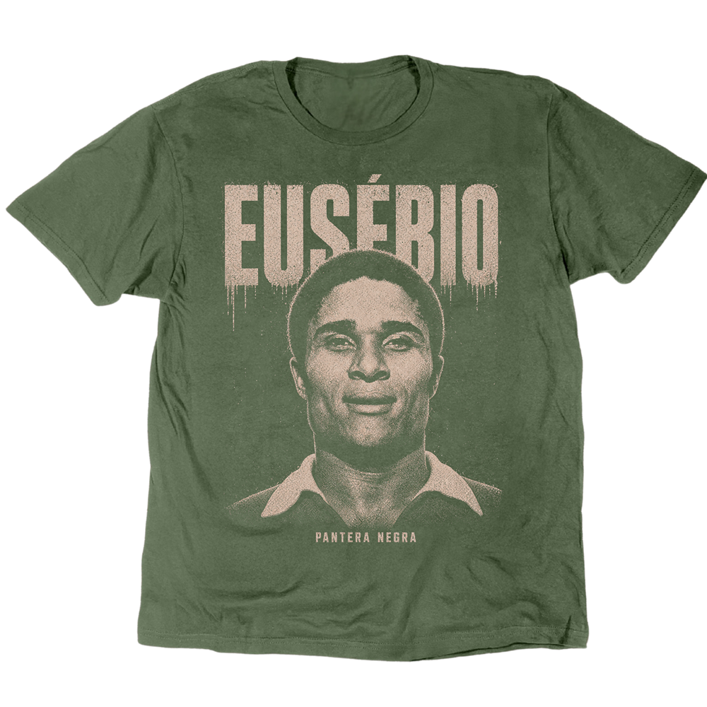 Etched Icons Eusébio T-Shirt