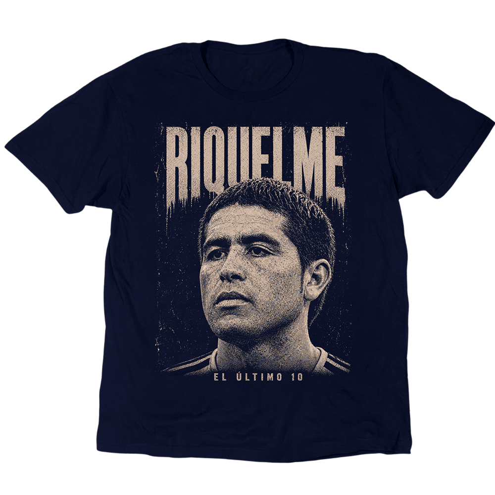 Etched Icons Riquelme T-Shirt