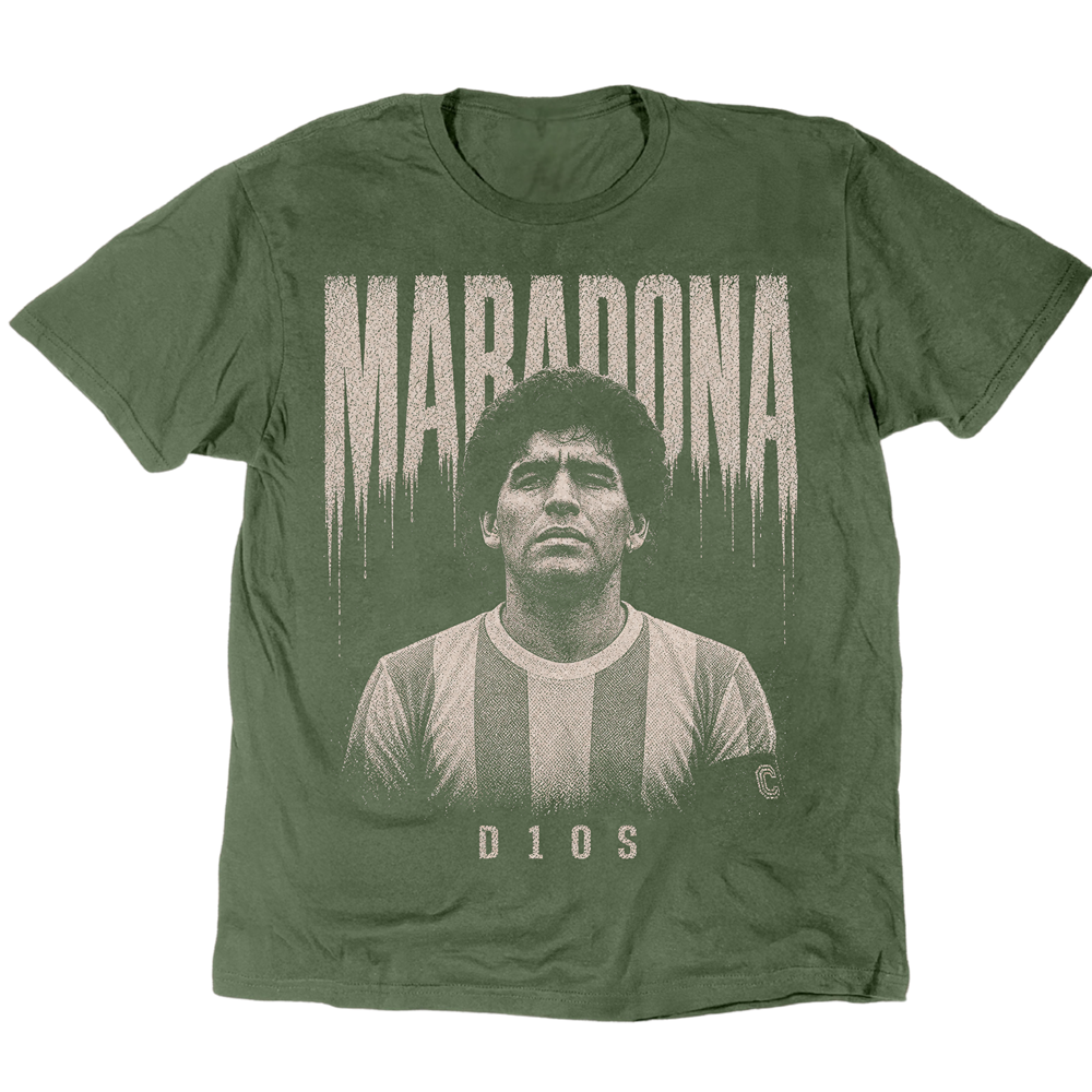 Etched Icons Maradona T-Shirt