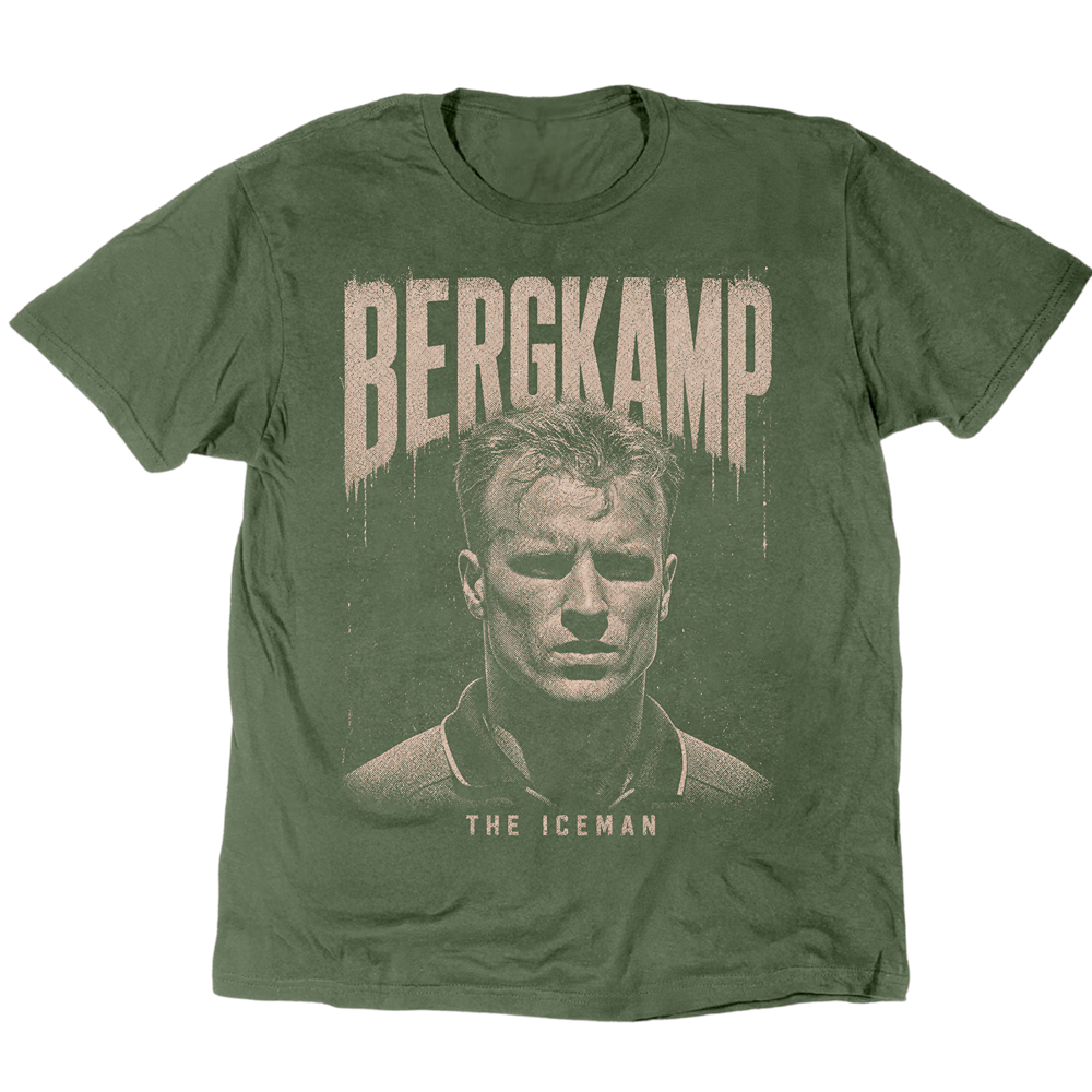 Etched Icons Bergkamp T-Shirt