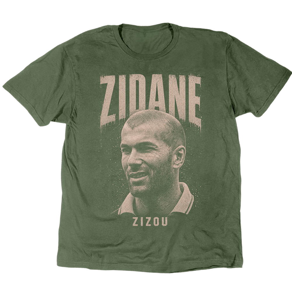 Etched Icons Zidane T-Shirt