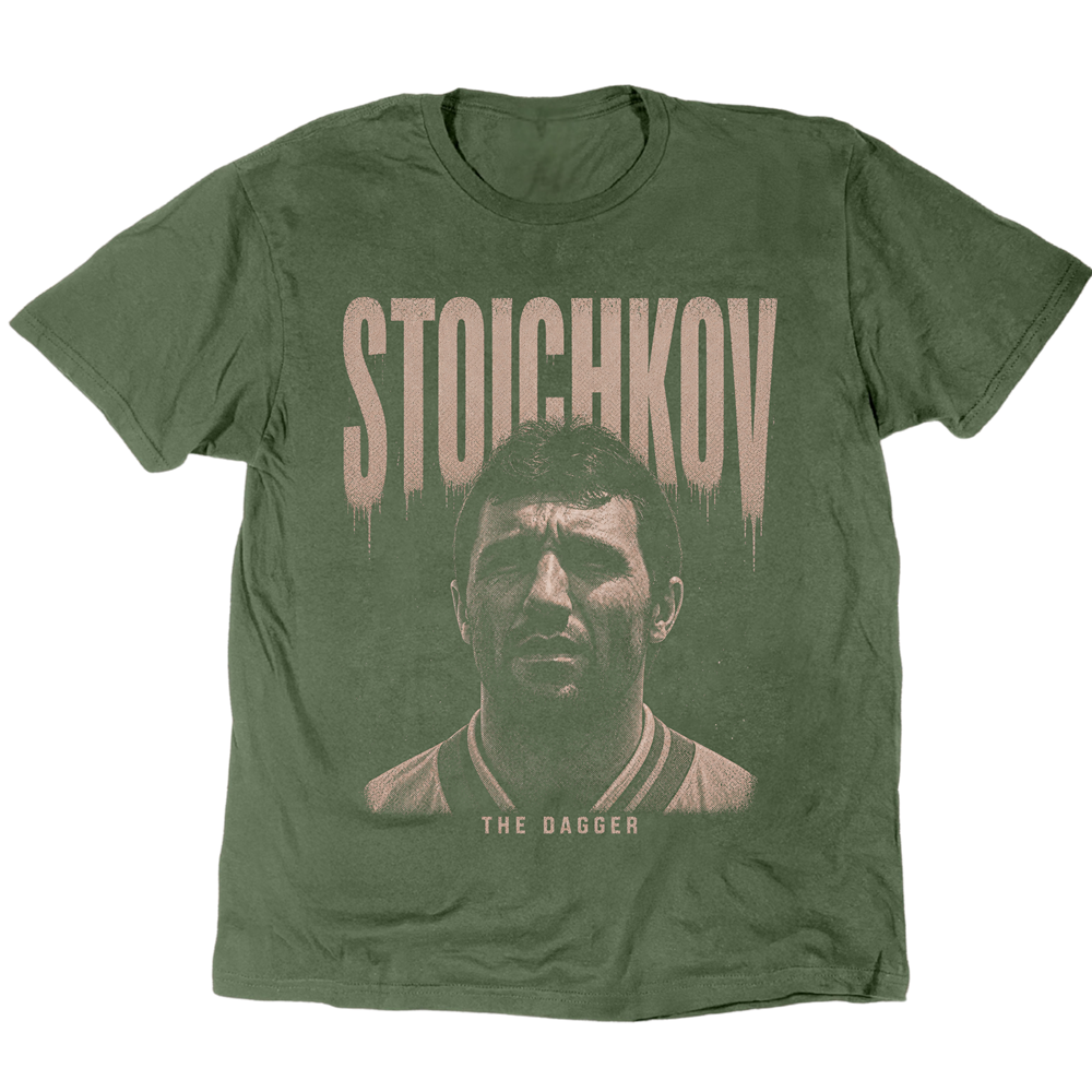 Etched Icons Stoichkov T-Shirt
