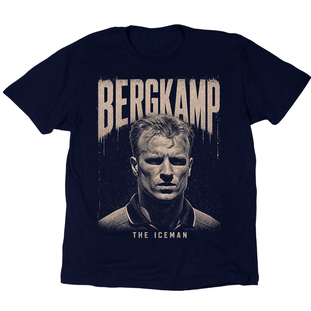 Etched Icons Bergkamp T-Shirt