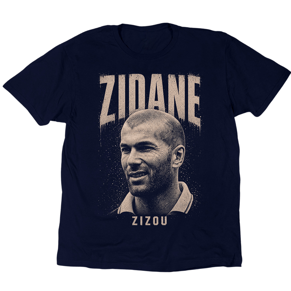 Etched Icons Zidane T-Shirt