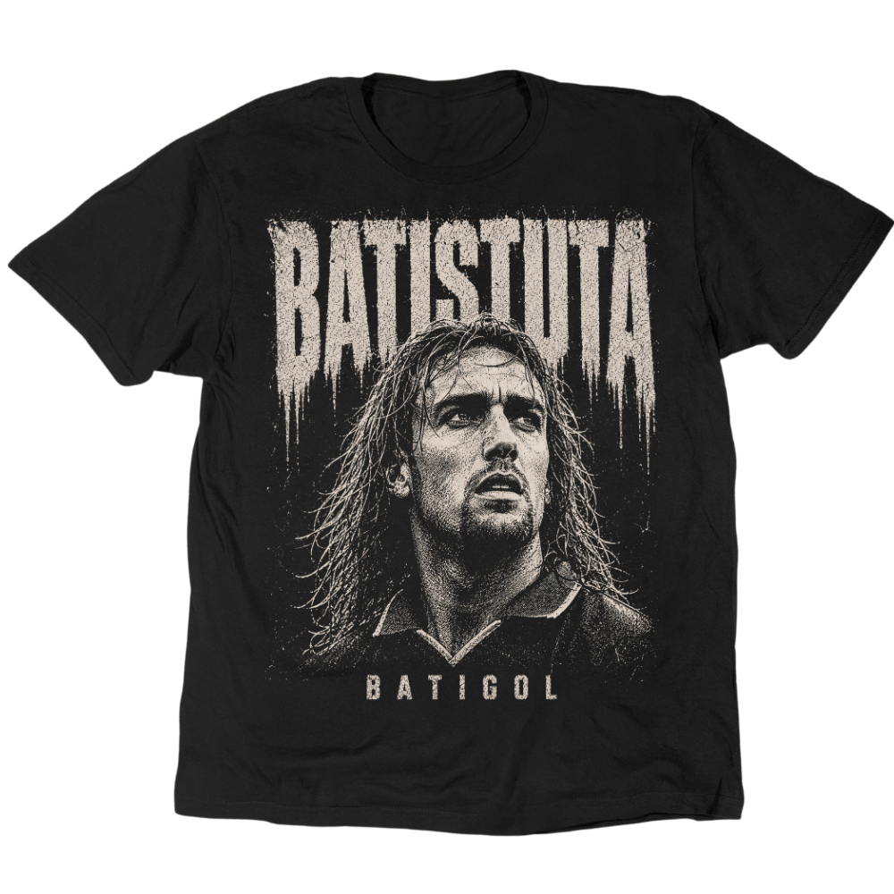 Etched Icons Batistuta T-Shirt