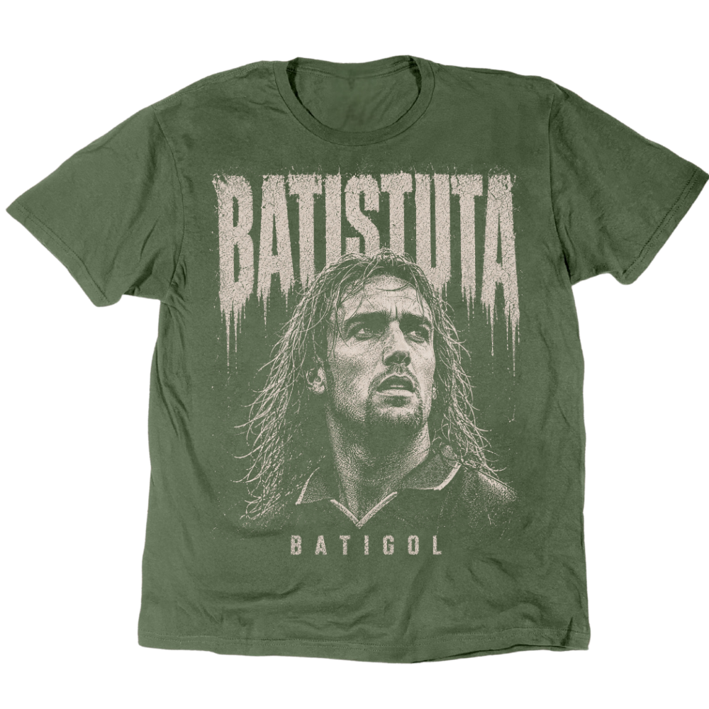Etched Icons Batistuta T-Shirt