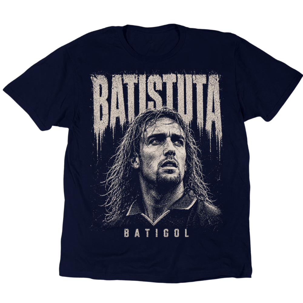 Etched Icons Batistuta T-Shirt