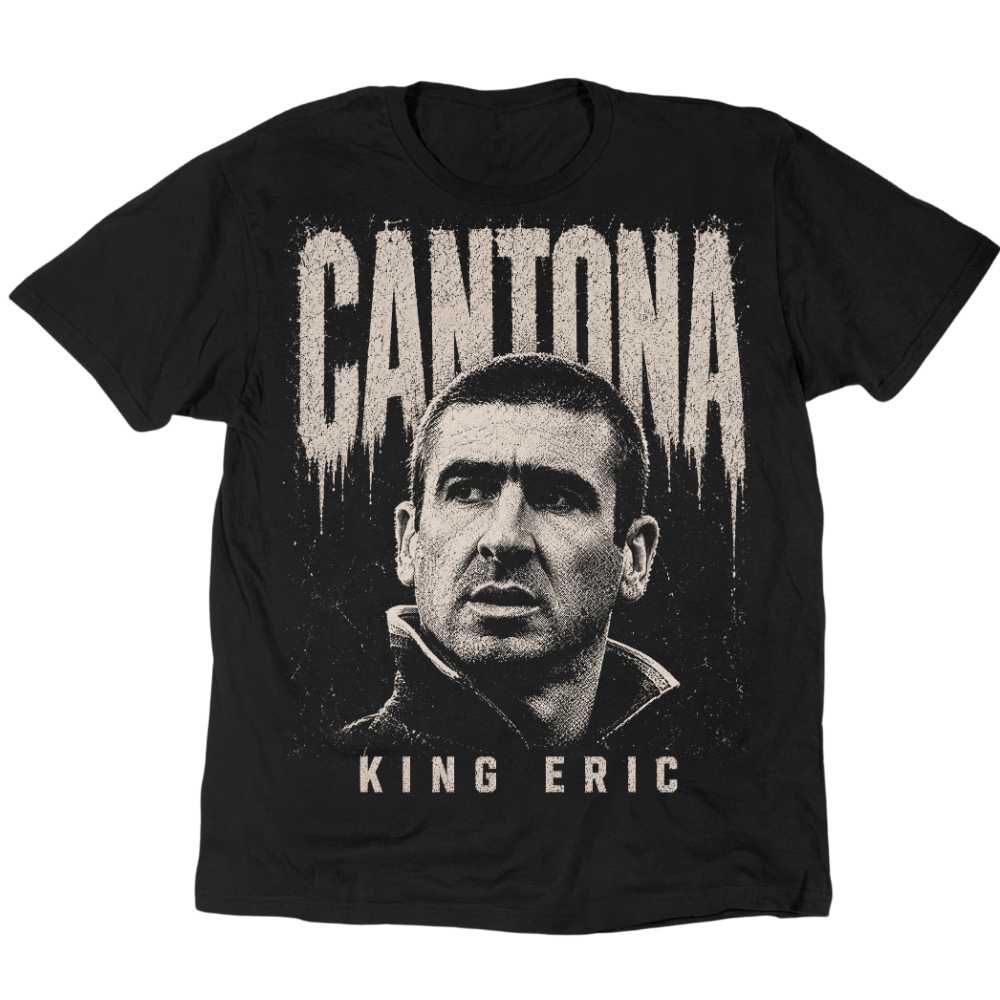 Etched Icons Cantona T-Shirt