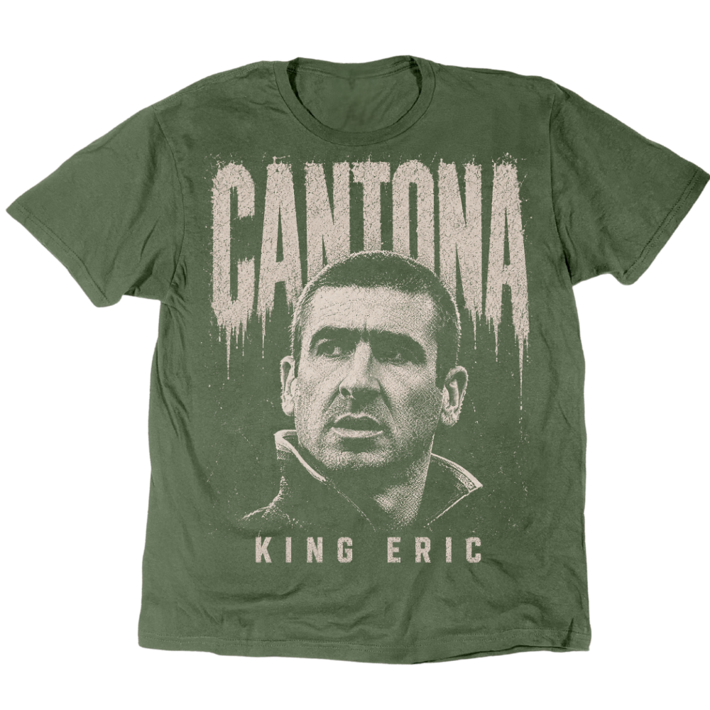 Etched Icons Cantona T-Shirt