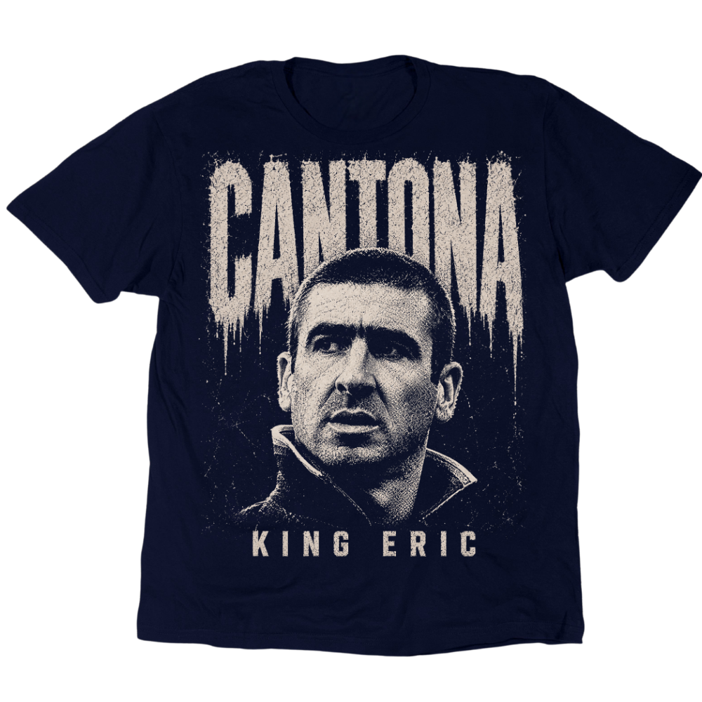 Etched Icons Cantona T-Shirt