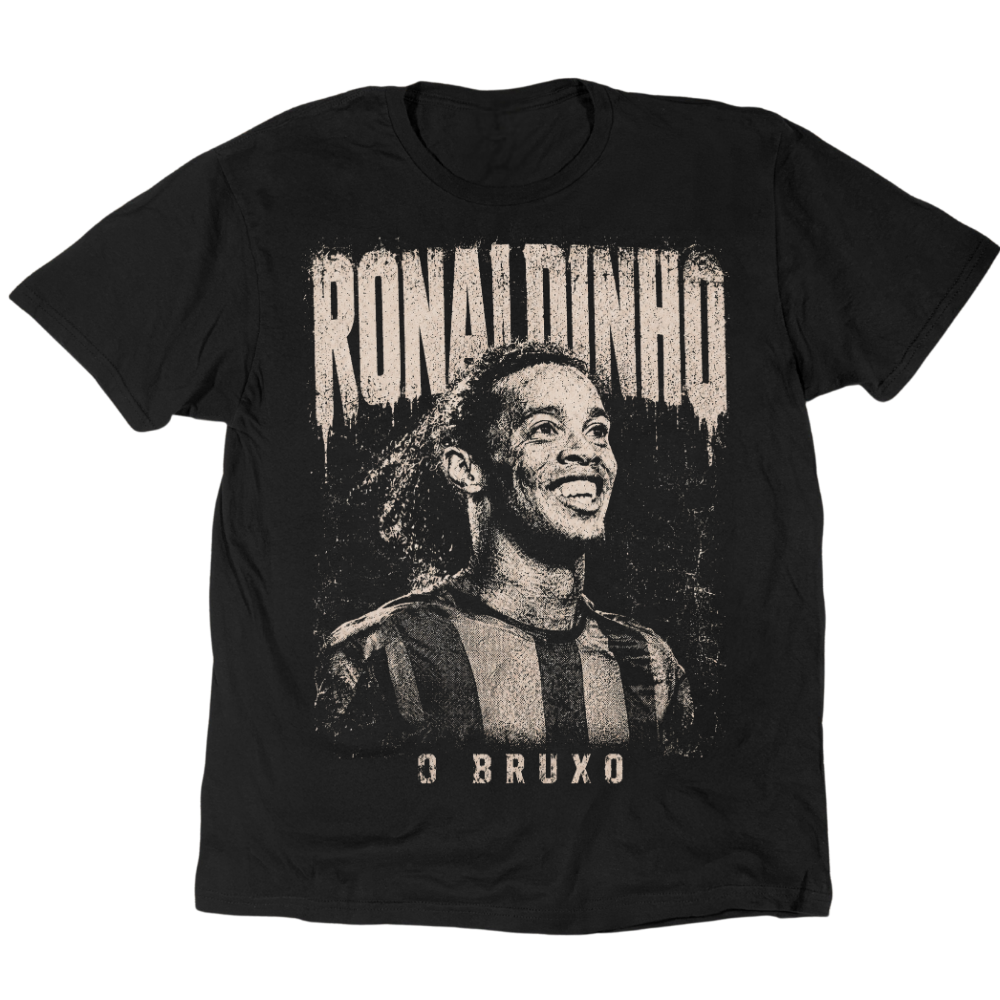 Etched Icons Ronaldinho T-Shirt