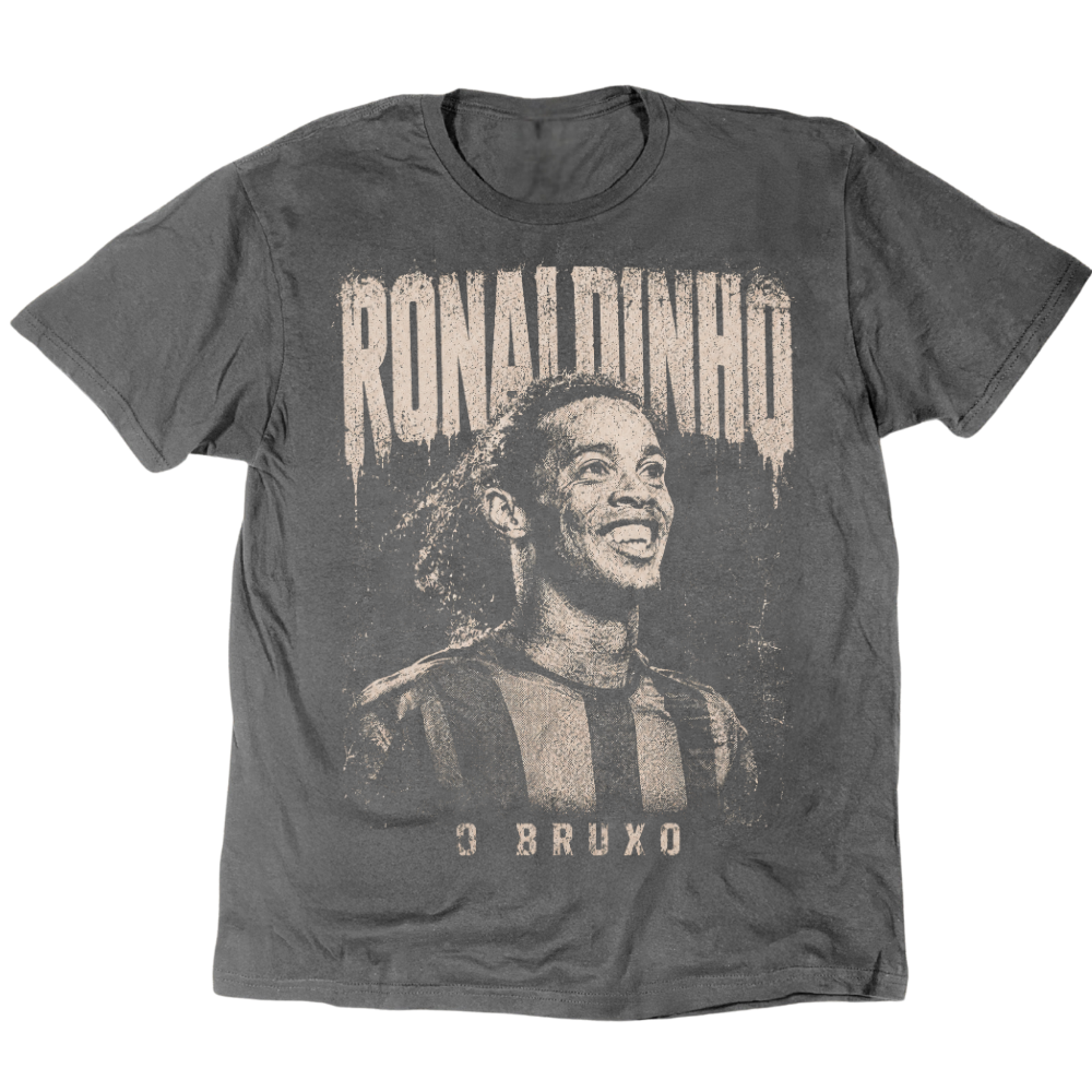 Etched Icons Ronaldinho T-Shirt