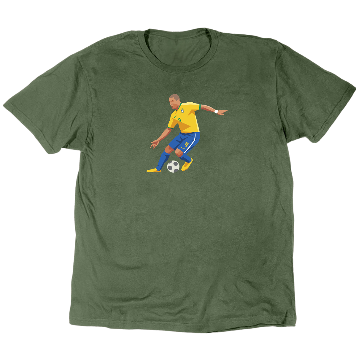 Icons Illustrated Ronaldo Luís Nazário de Lima T-Shirt