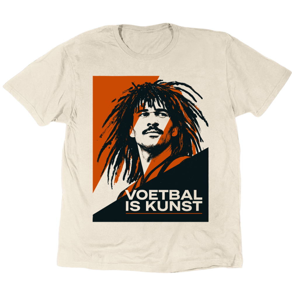 Ruud Gullit Voetbal Is Kunst T-Shirt