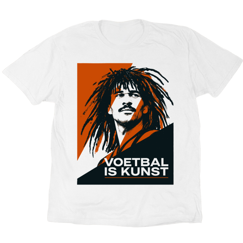 Ruud Gullit Voetbal Is Kunst T-Shirt